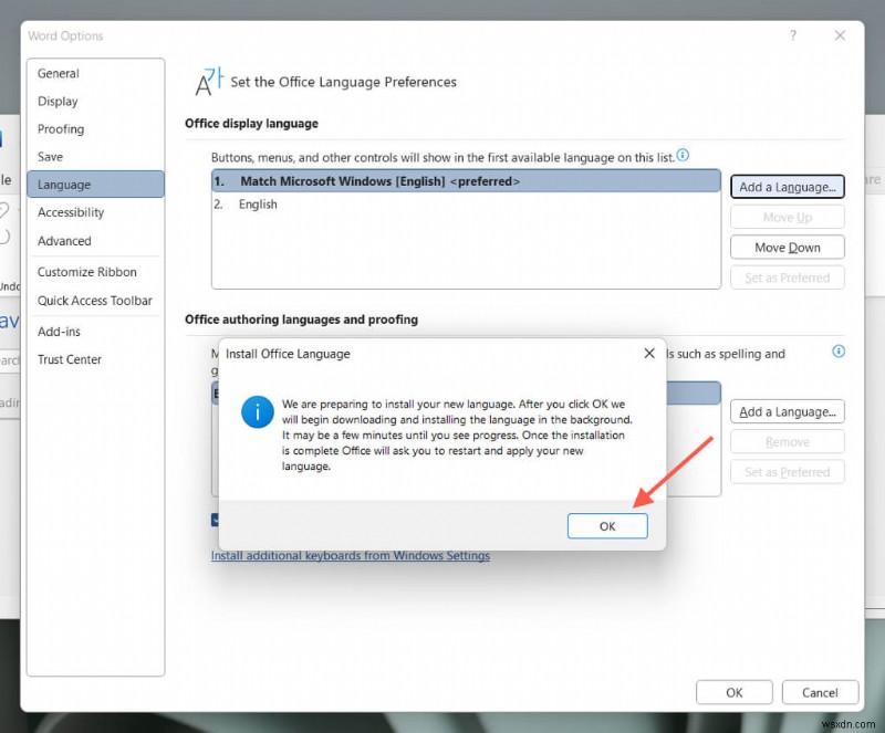 วิธีเปลี่ยนการตั้งค่าภาษาใน Microsoft Word (เดสก์ท็อปและออนไลน์) 