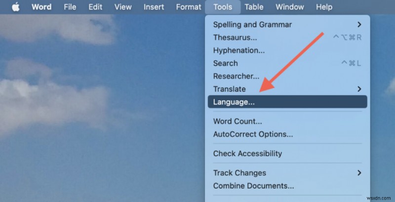 วิธีเปลี่ยนการตั้งค่าภาษาใน Microsoft Word (เดสก์ท็อปและออนไลน์) 