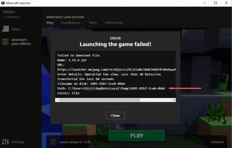 แก้ไขข้อผิดพลาด“ ไม่สามารถดาวน์โหลดไฟล์” ของ Minecraft - 5 โซลูชั่นที่ได้รับการพิสูจน์แล้ว 