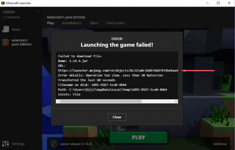 แก้ไขข้อผิดพลาด“ ไม่สามารถดาวน์โหลดไฟล์” ของ Minecraft - 5 โซลูชั่นที่ได้รับการพิสูจน์แล้ว 