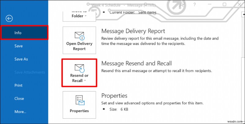 คู่มือฉบับย่อ:ยกเลิกการส่งและเรียกคืนอีเมล Outlook บนเว็บและเดสก์ท็อป 