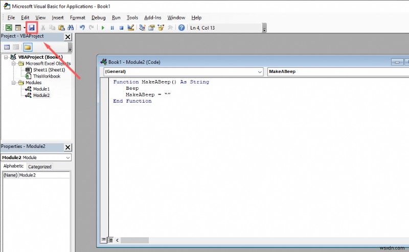 ตั้งค่าการแจ้งเตือนเสียงใน Excel โดยใช้ VBA:คำแนะนำทีละขั้นตอน 