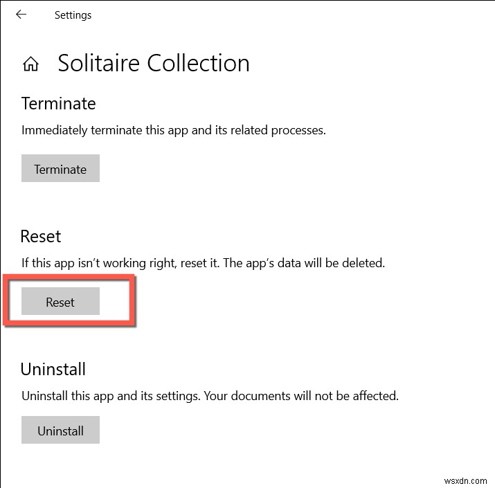 แก้ไขปัญหา Microsoft Solitaire Collection บน Windows:10 การแก้ไขที่มีประสิทธิภาพ 