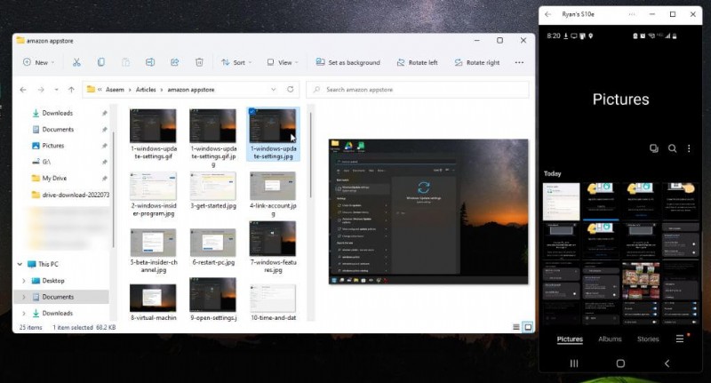 ถ่ายโอนไฟล์แบบไร้สายระหว่างพีซีและโทรศัพท์ Android—ไม่ต้องใช้สาย USB 