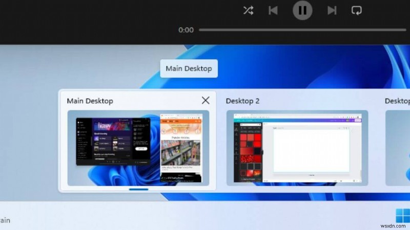 สร้างและจัดการเดสก์ท็อปเสมือน Windows 11 อย่างรวดเร็ว 