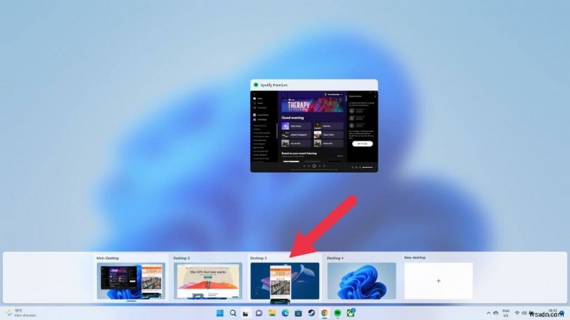 สร้างและจัดการเดสก์ท็อปเสมือน Windows 11 อย่างรวดเร็ว 
