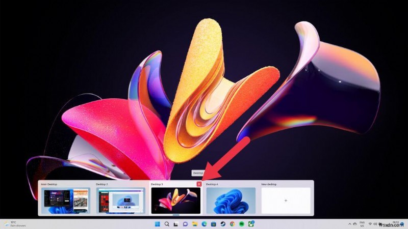 สร้างและจัดการเดสก์ท็อปเสมือน Windows 11 อย่างรวดเร็ว 