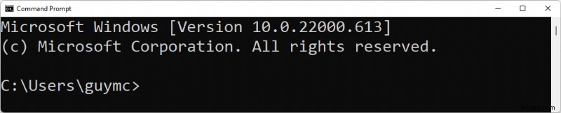 พรอมต์คำสั่ง Master Windows:36 แป้นพิมพ์ลัดยอดนิยม 