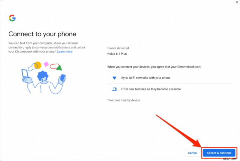 เชื่อมต่อโทรศัพท์ของคุณกับ Chromebook ด้วยฮับโทรศัพท์ – คำแนะนำทีละขั้นตอน 