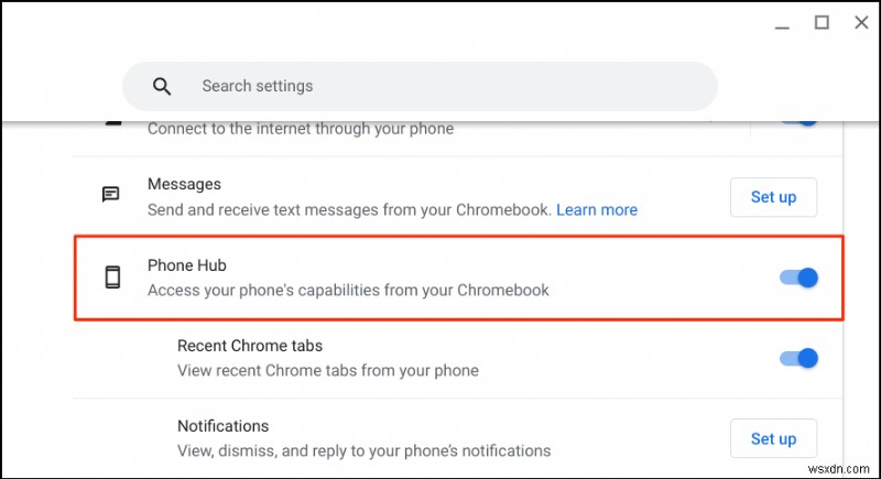เชื่อมต่อโทรศัพท์ของคุณกับ Chromebook ด้วยฮับโทรศัพท์ – คำแนะนำทีละขั้นตอน 