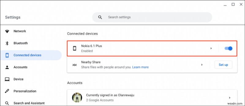 เชื่อมต่อโทรศัพท์ของคุณกับ Chromebook ด้วยฮับโทรศัพท์ – คำแนะนำทีละขั้นตอน 