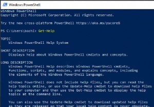 คำสั่ง Master 10 Essential PowerShell สำหรับผู้ใช้ Windows Power 