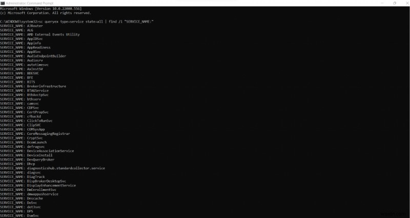 แสดงรายการบริการ Windows ทั้งหมดได้อย่างง่ายดายด้วย PowerShell หรือ Command Prompt 