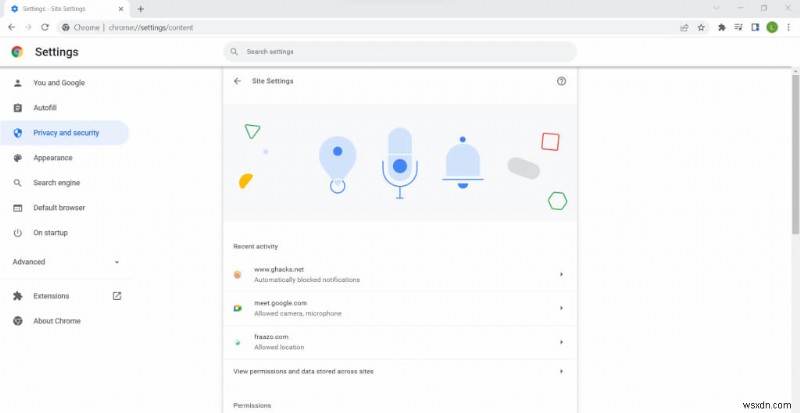 การตั้งค่าเนื้อหา Chrome หลัก:คำแนะนำทีละขั้นตอนฉบับสมบูรณ์ 