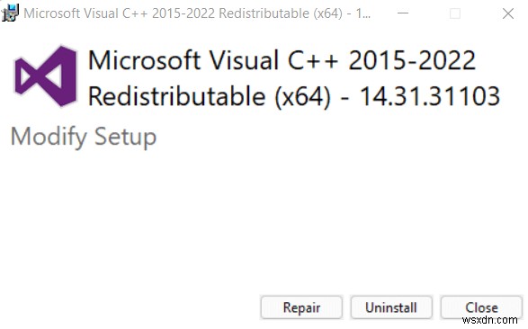 แก้ไขข้อผิดพลาด Windows  api-ms-win-crt-runtime-l1-1-0.dll Missing  อย่างรวดเร็ว 