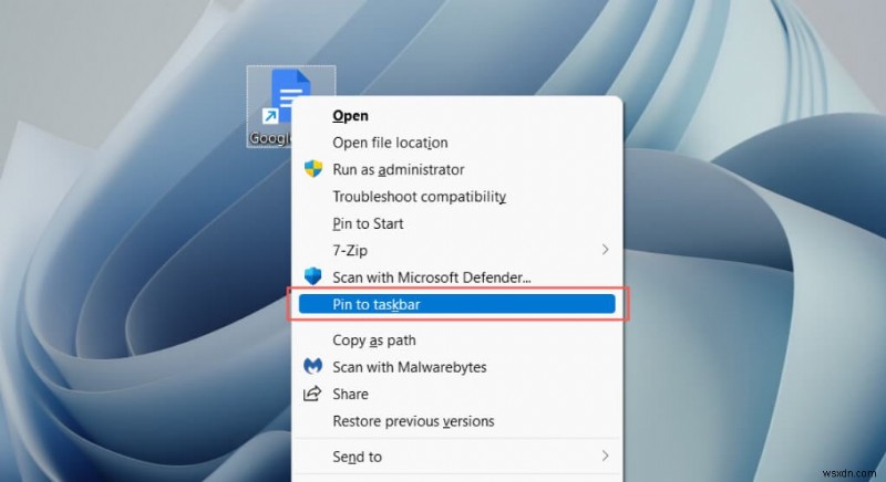 วิธีปักหมุดทางลัดไปที่แถบงาน Windows ของคุณเพื่อการเข้าถึงที่รวดเร็ว 