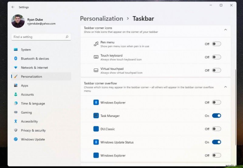 ย้ายแถบงาน Windows 11 ไปทางซ้ายหรือขวา:คู่มือการปรับแต่งทีละขั้นตอน 