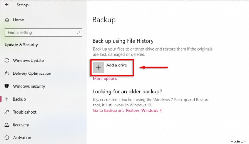 กู้คืนประวัติไฟล์ Windows:ขั้นตอนด่วนในการเชื่อมต่อไดรฟ์ที่ไม่ได้เชื่อมต่ออีกครั้ง 