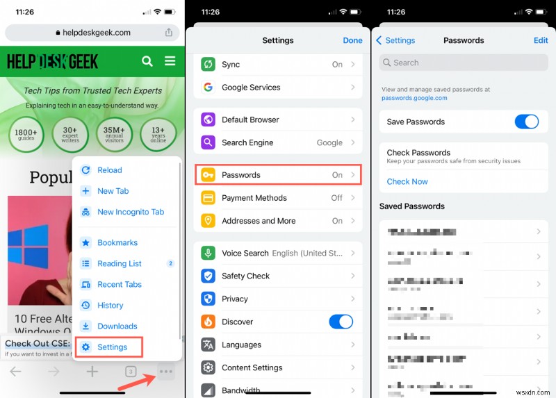 เข้าถึงรหัสผ่านที่บันทึกไว้ของคุณได้อย่างง่ายดายใน Google Chrome บน Windows และ Mac 