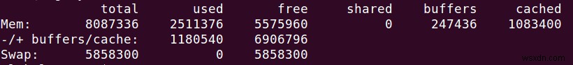 การตรวจสอบหน่วยความจำ Master Linux:6 คำสั่งง่ายๆ เพื่อติดตามการใช้งาน RAM 