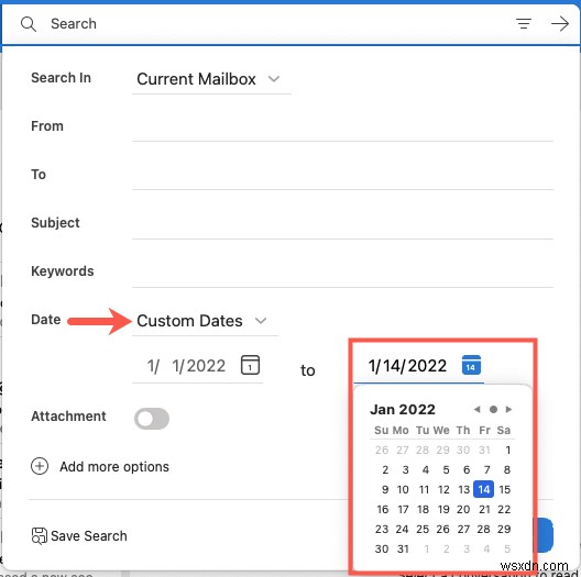 ค้นหาอีเมลของสัปดาห์ที่แล้วอย่างรวดเร็วใน Outlook:คู่มือการค้นหาวันที่แบบทีละขั้นตอน 