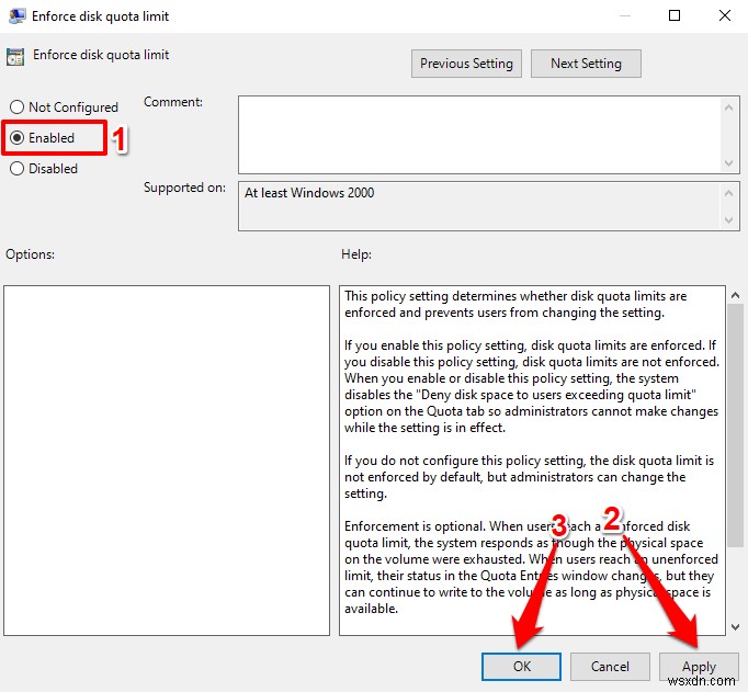 โควต้าดิสก์หลักใน Windows 11:คำแนะนำทีละขั้นตอน 