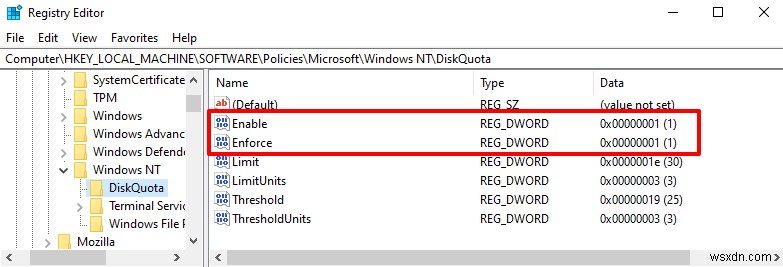 โควต้าดิสก์หลักใน Windows 11:คำแนะนำทีละขั้นตอน 