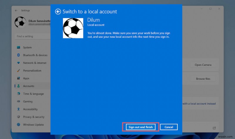 คำแนะนำทีละขั้นตอน:ลบบัญชี Microsoft ของคุณออกจาก Windows 11 อย่างปลอดภัย 