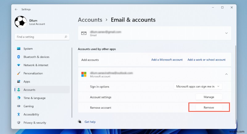 คำแนะนำทีละขั้นตอน:ลบบัญชี Microsoft ของคุณออกจาก Windows 11 อย่างปลอดภัย 