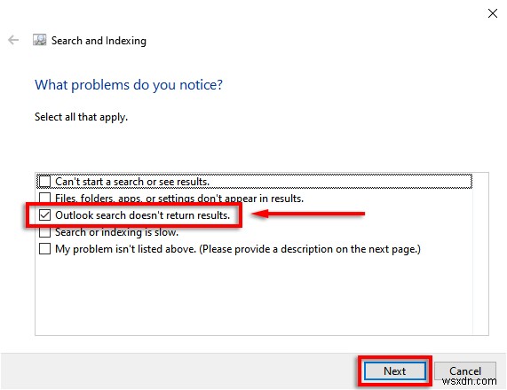 การแก้ไขปัญหา Outlook:9 การแก้ไขที่ได้รับการพิสูจน์แล้วสำหรับการค้นหาล้มเหลว 