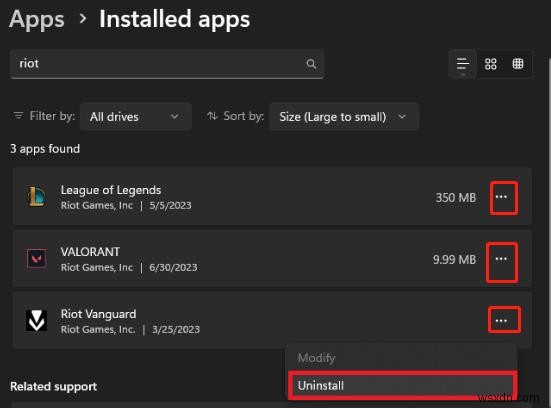 ลบ Riot Games Client &Vanguard ออกจาก Windows 11/10/8/7 โดยสมบูรณ์ 
