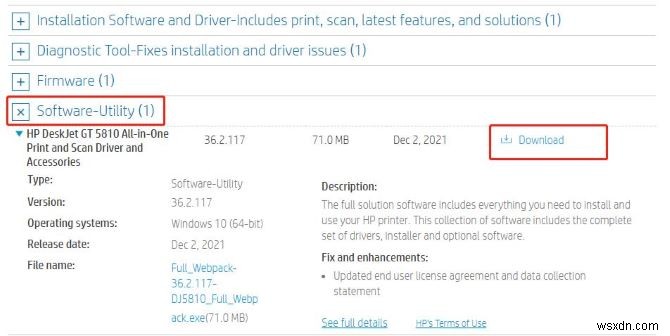 วิธีดาวน์โหลดและติดตั้งไดรเวอร์เครื่องพิมพ์ HP 5810 บน Windows 10/11 – 3 วิธีง่ายๆ 