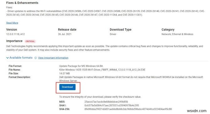 วิธีติดตั้งไดรเวอร์ Killer Wireless 1535 ล่าสุดบน Windows 11 และ 10:3 วิธีง่ายๆ 