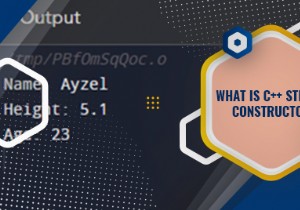 ทำความเข้าใจเกี่ยวกับตัวสร้างโครงสร้าง C++:วัตถุประสงค์ ไวยากรณ์ และการใช้งาน 