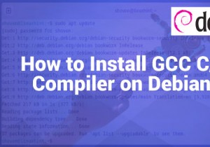 คำแนะนำทีละขั้นตอน:การติดตั้งคอมไพเลอร์ GCC C/C++ บน Debian 12 