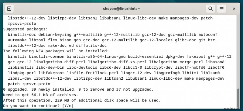 คำแนะนำทีละขั้นตอน:การติดตั้งคอมไพเลอร์ GCC C/C++ บน Debian 12 
