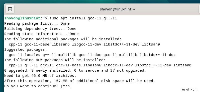 คำแนะนำทีละขั้นตอน:การติดตั้งคอมไพเลอร์ GCC C/C++ บน Debian 12 