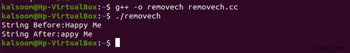 แยกอักขระตัวแรกออกจากสตริงใน C ++ อย่างมีประสิทธิภาพ 