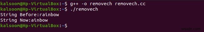 แยกอักขระตัวแรกออกจากสตริงใน C ++ อย่างมีประสิทธิภาพ 