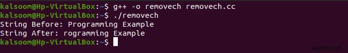แยกอักขระตัวแรกออกจากสตริงใน C ++ อย่างมีประสิทธิภาพ 