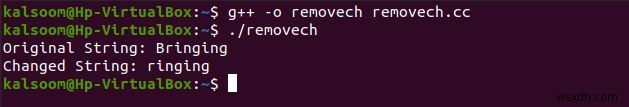 แยกอักขระตัวแรกออกจากสตริงใน C ++ อย่างมีประสิทธิภาพ 
