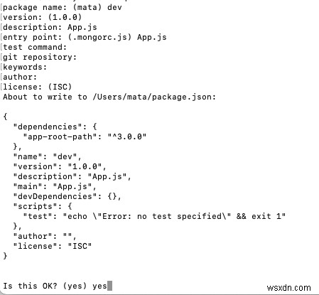 วิธีแก้ไขข้อผิดพลาด  npm! สคริปต์หายไป:เริ่ม  ข้อผิดพลาดใน Node.js 