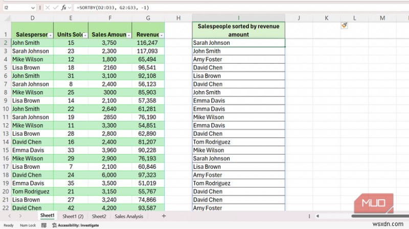 วิธีที่ฟังก์ชันอาร์เรย์แบบไดนามิกของ Excel ทำให้ขั้นตอนการทำงานของฉันง่ายขึ้น—ความก้าวหน้าด้านประสิทธิภาพการทำงาน 