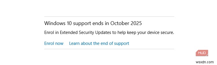 ขยายการสนับสนุน Windows 10 จนถึงปี 2026 ด้วยการแก้ไขง่ายๆ นี้ 
