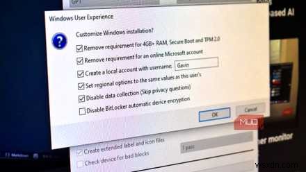 ฉันสร้างการติดตั้ง Windows 11 แบบกำหนดเองที่แซงหน้างานสร้างอย่างเป็นทางการของ Microsoft ได้อย่างไร 