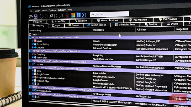 Windows Task Manager พลาดแอพสตาร์ทอัพบางตัว—ค้นพบตำแหน่งจริง 