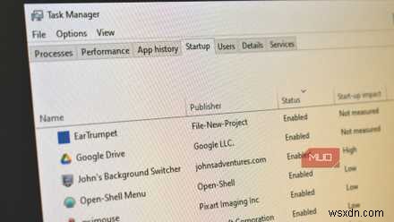 Windows Task Manager พลาดแอพสตาร์ทอัพบางตัว—ค้นพบตำแหน่งจริง 