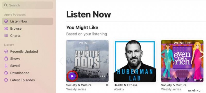 การเรียนรู้แอพ Podcasts บน macOS:คู่มือสำหรับผู้เริ่มต้นทีละขั้นตอน 
