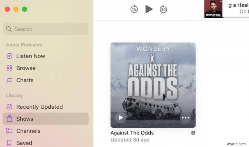 การเรียนรู้แอพ Podcasts บน macOS:คู่มือสำหรับผู้เริ่มต้นทีละขั้นตอน 
