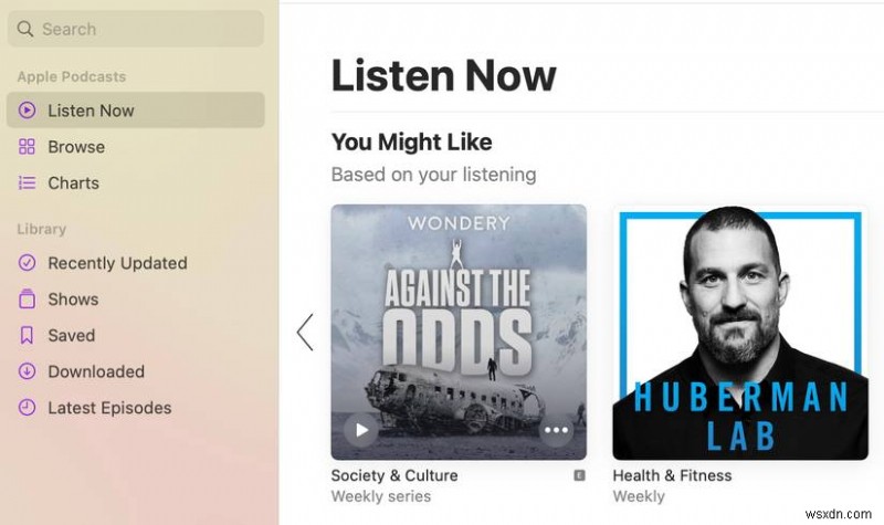 การเรียนรู้แอพ Podcasts บน macOS:คู่มือสำหรับผู้เริ่มต้นทีละขั้นตอน 